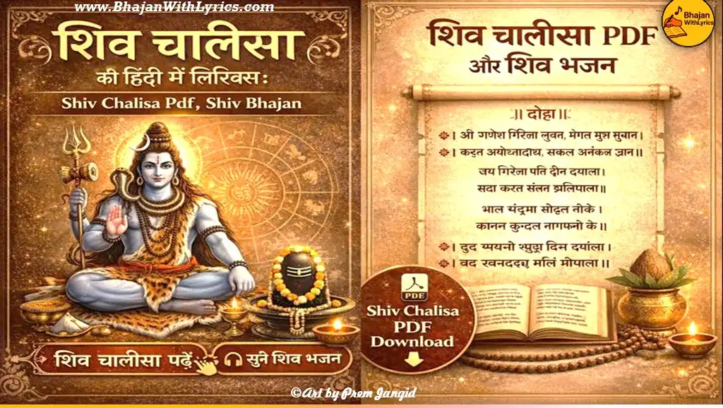 Shiv Chalisa with Lyrics: Shiv Chalisha Pdf, Shiv Bhajan
